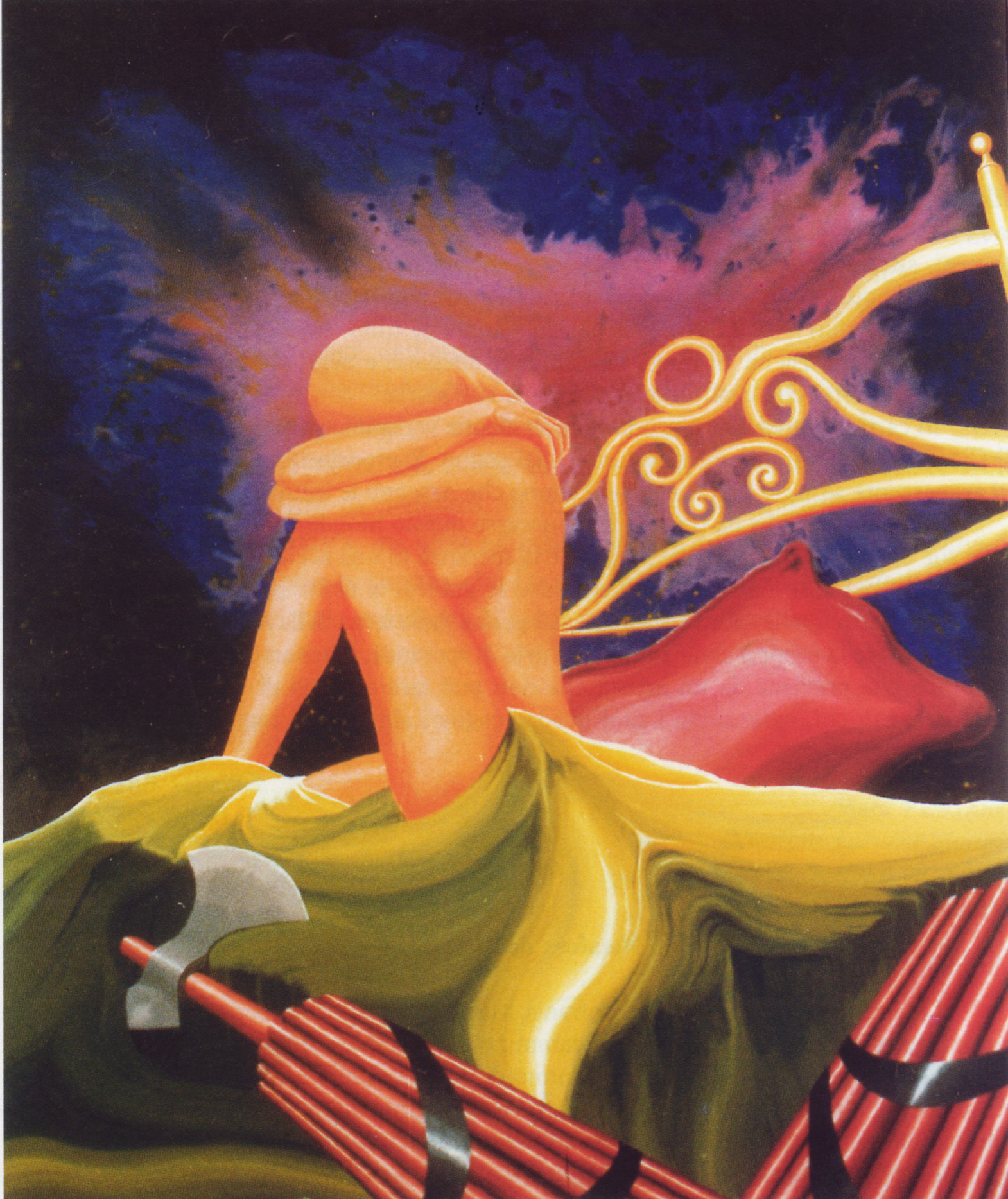 "L'Italia s'è desta" 100x120 cm, acrilico su tela